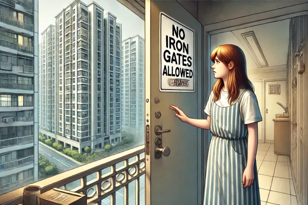 大樓可以裝鐵門嗎？最新規定讓你傻眼！安全與便利的拉鋸戰！