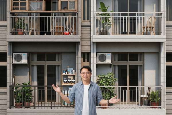 傳統公寓陽台外推母湯喔！Chris設計師帶你搞懂「合法使用」跟「安全」的真面目！