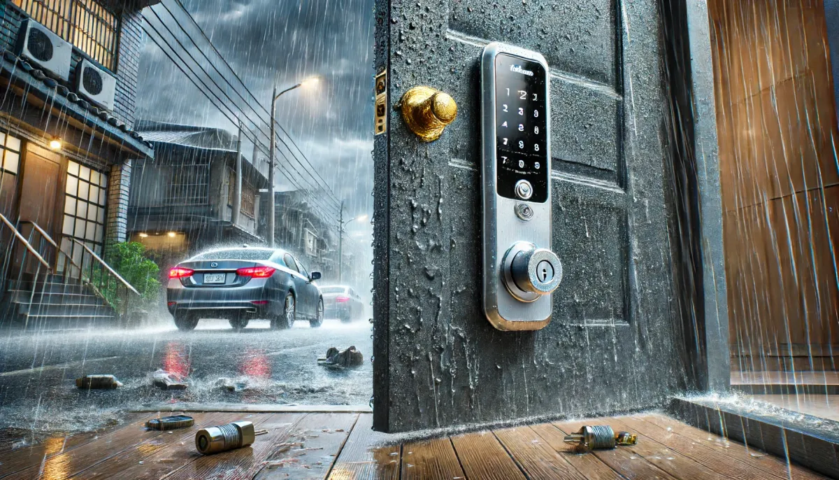 電子鎖怕水嗎？解密防水防潮的居家安全新趨勢！