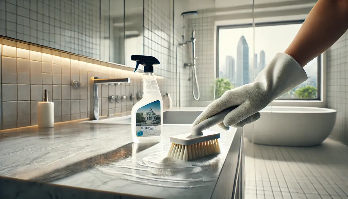 大理石如何除水垢？別再用醋了！教你簡單清潔大理石，還你潔白如新！