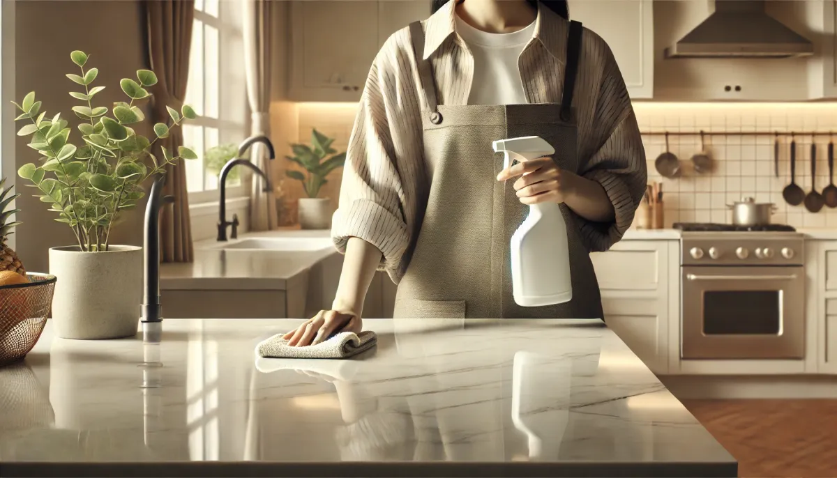 大理石可以用漂白水嗎？這樣擦才安全又有效！
