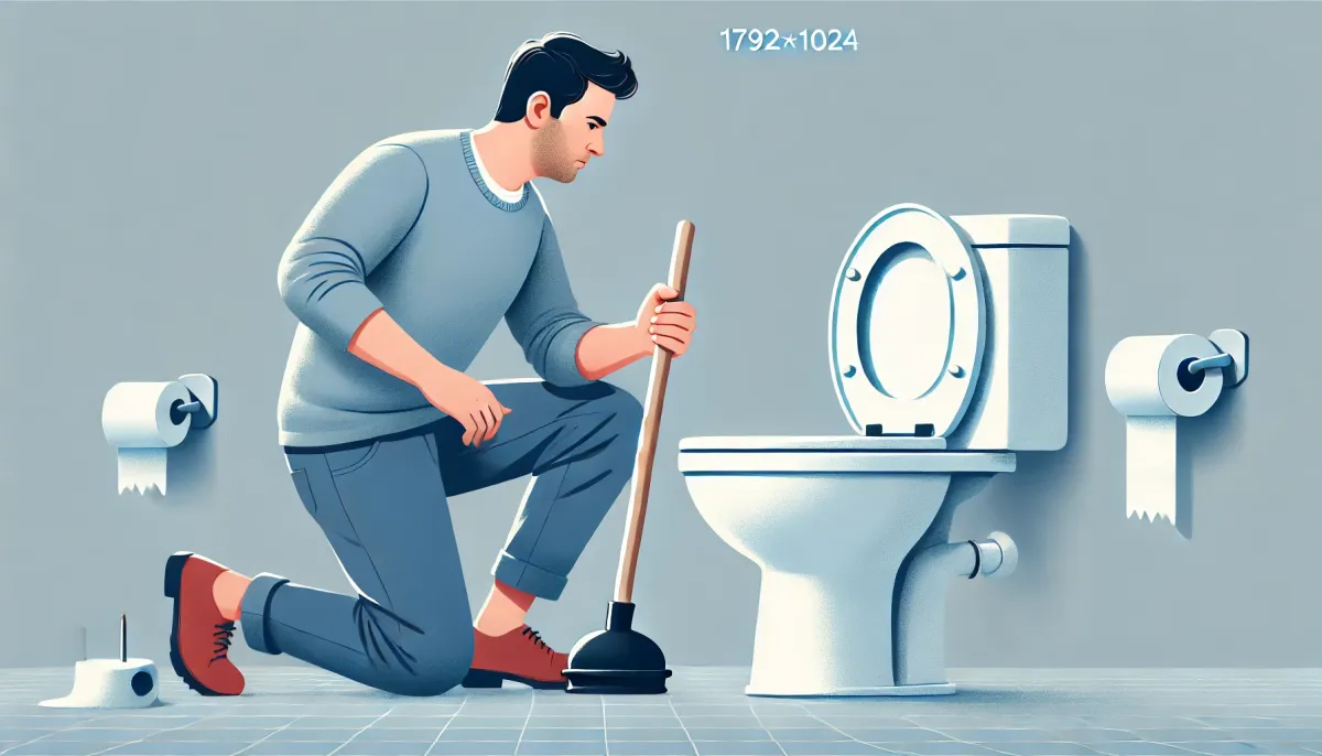 馬桶水下不去怎麼辦？教你輕鬆解決惱人問題！