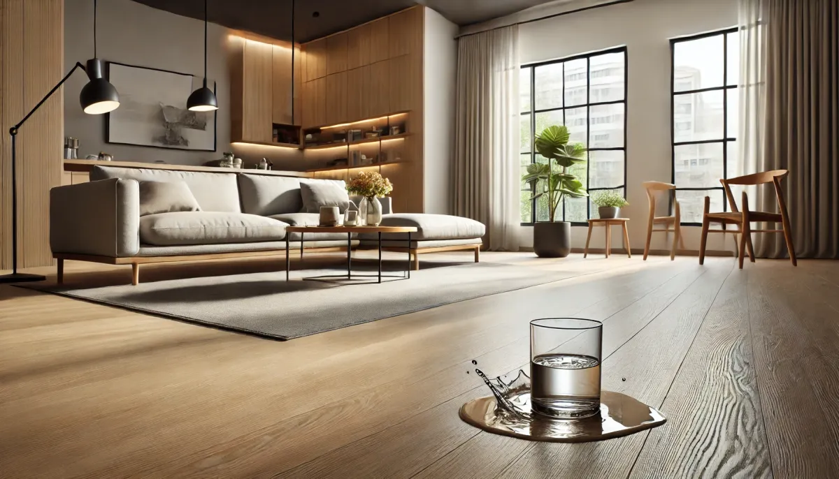 超耐磨木地板防水嗎？別再被騙了！