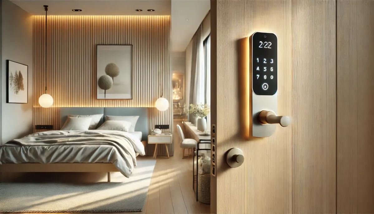 房間門可以裝電子鎖嗎？想偷懶不帶鑰匙？設計師教你解鎖新姿勢！